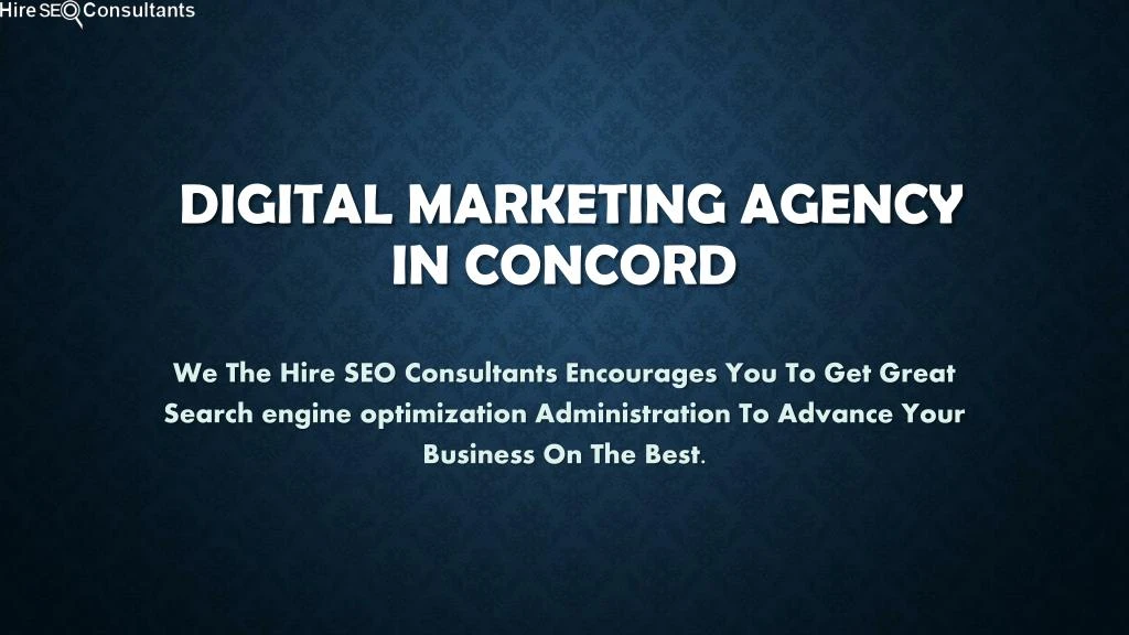 digital marketing agency in concord