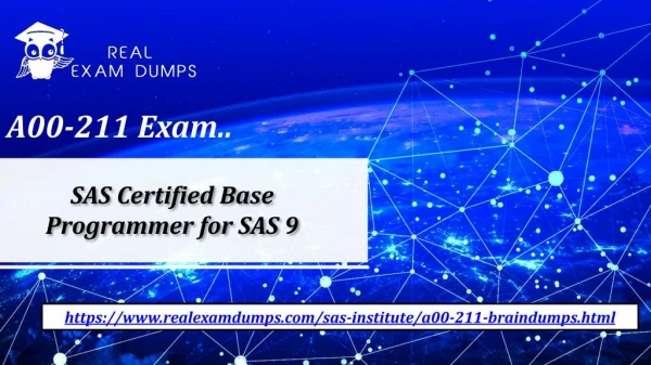 2018 SAS A00-211 Exam Exam dumps Questions - December SAS A00-211 Exam dumps