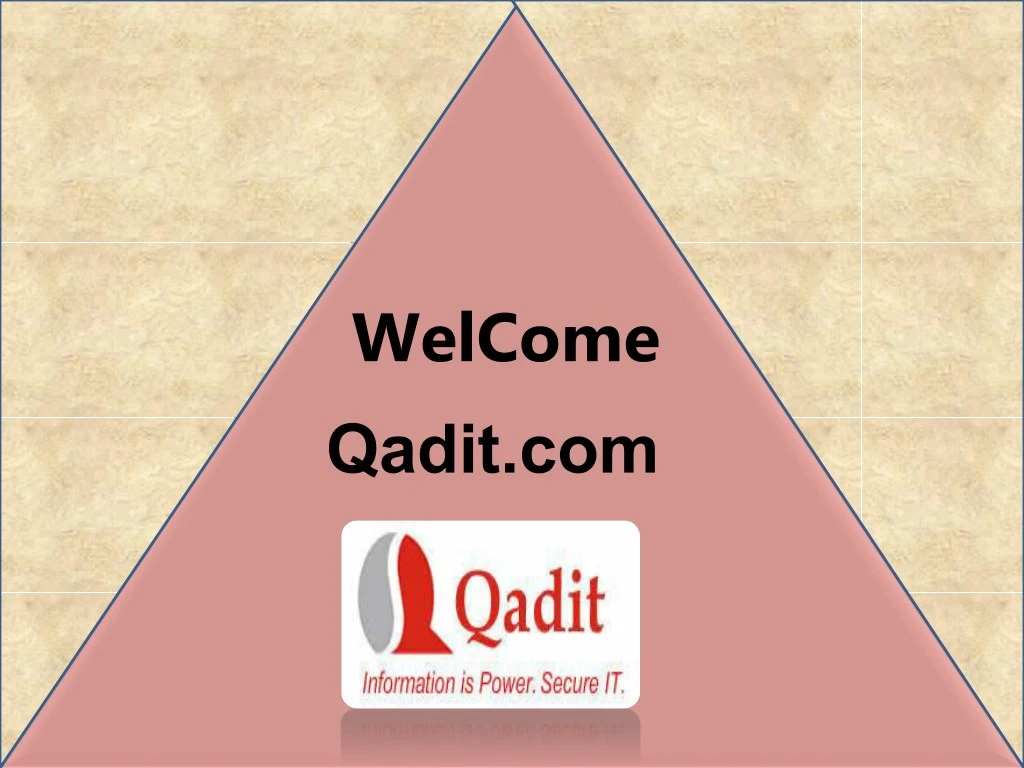 welcome qadit com
