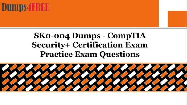 Pass your CompTIA SK0-004 Exam With SK0-004 Exam Dumps