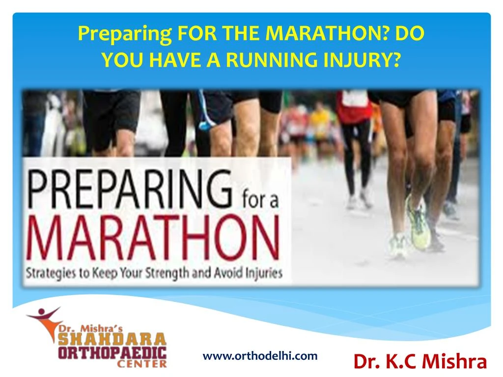 preparing for the marathon do you have a running