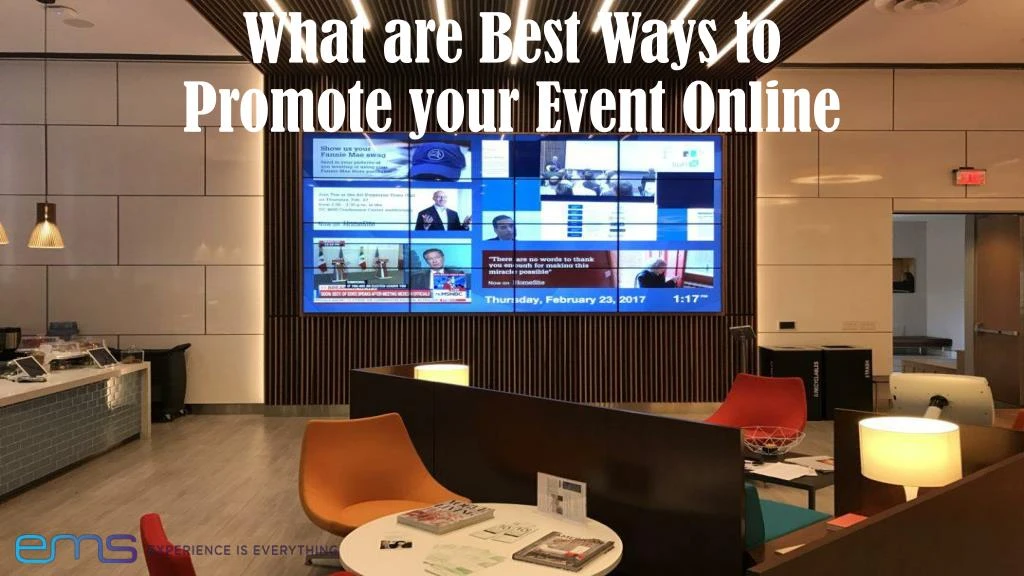 what are best ways to promote your event online