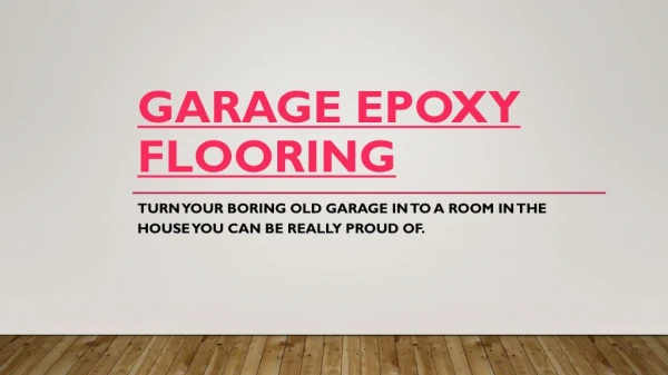 Epoxy Garage Floor Installers Gold Coast