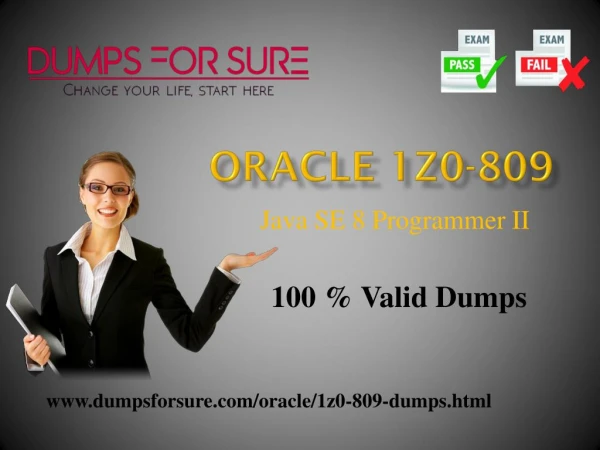 1Z0-809 dumps pdf free download - Dumps for Sure