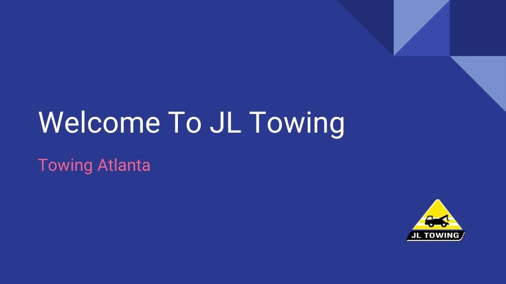 welcome to jl towing