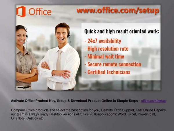 Setup & Activate Office Product Key, Setup & Download Product Online - office.com/setup