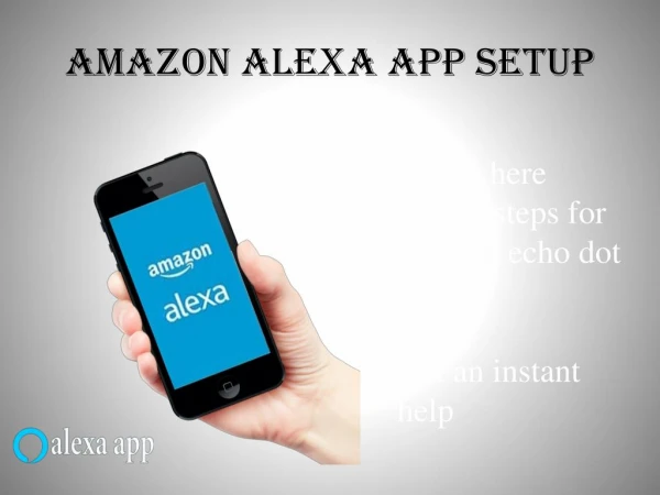 Amazon alexa app setup