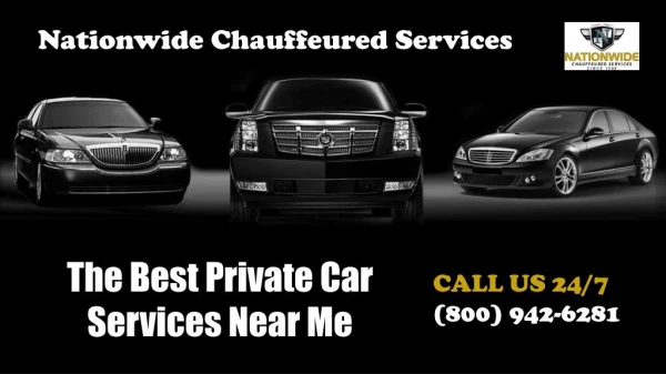 The Best Private Car Services Near Me