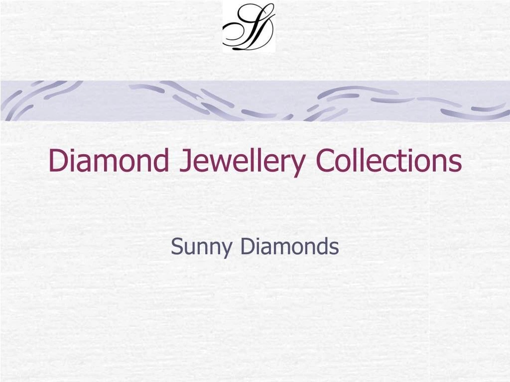 diamond jewellery collections
