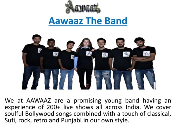 Aawaaz The Band