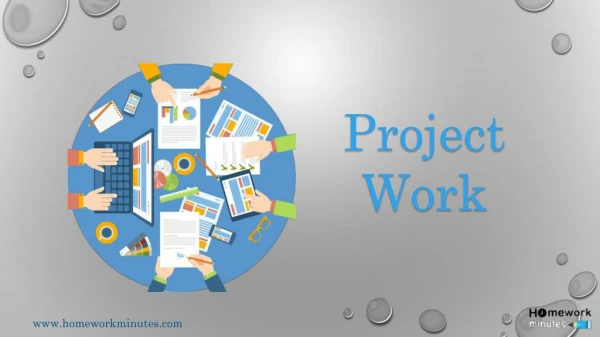 Don't just sit there! start project work