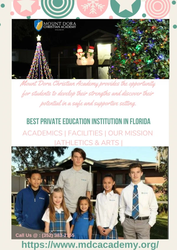BEST PRIVATE EDUCATION INSTITUTION IN FLORIDA