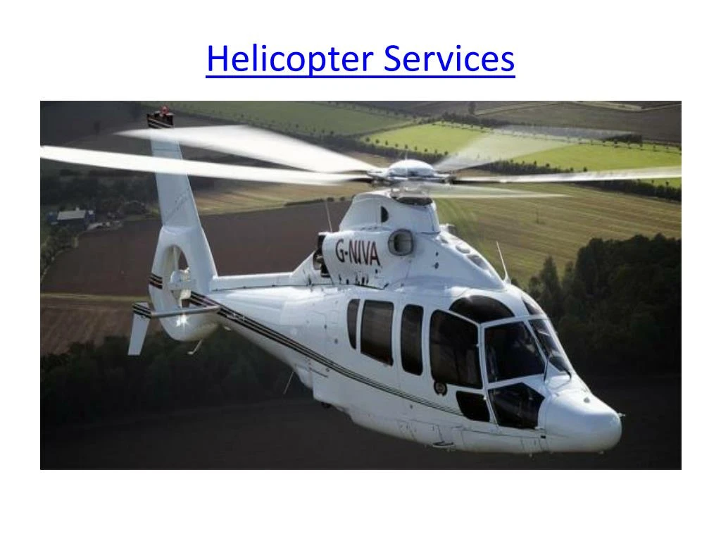 helicopter services