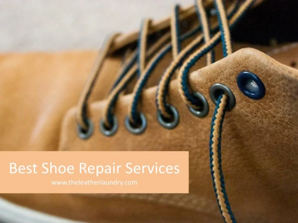 Best Shoe Repair Services