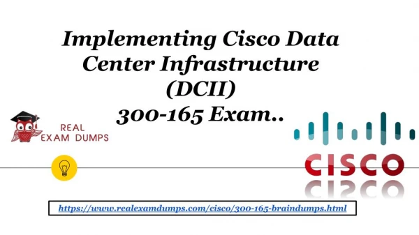 Latest Cisco 300-165 Exam Dumps PDF Questions - 2018 300-165 Best Study Material