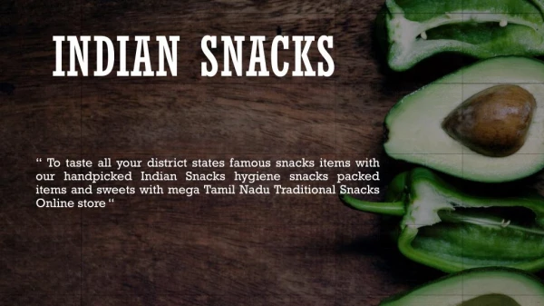Buy Tamil Nadu Snacks Online | Indian Snacks