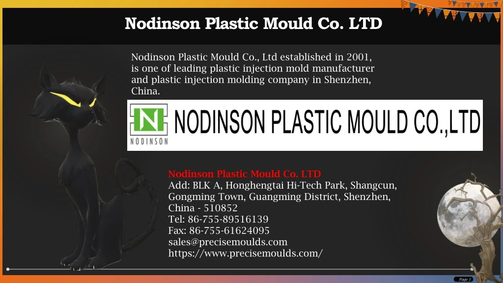 nodinson plastic mould co ltd