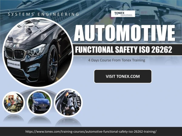 Automotive Functional Safety ISO 26262 Training Bootcamp : Tonex Training