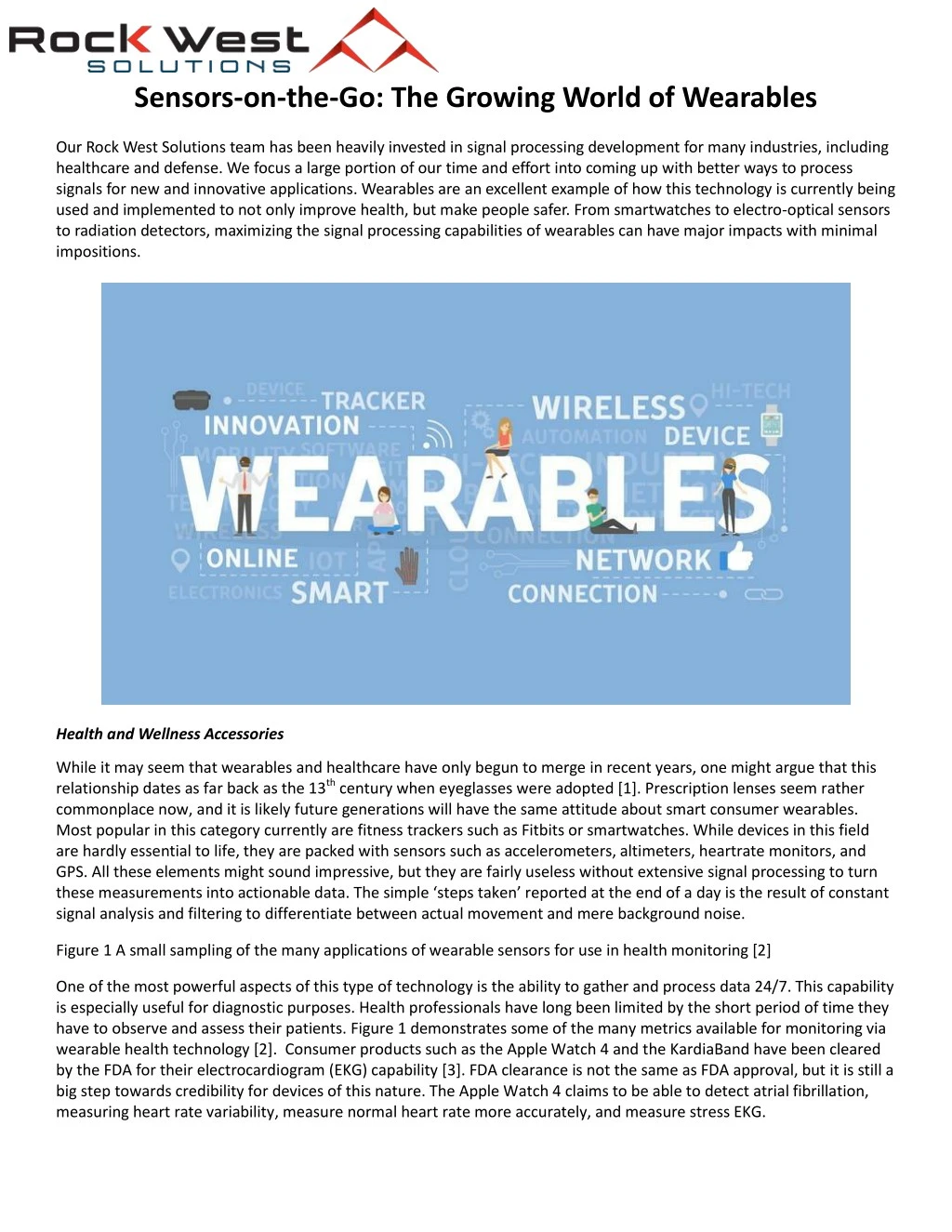 sensors on the go the growing world of wearables