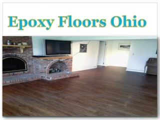 Epoxy floors Ohio