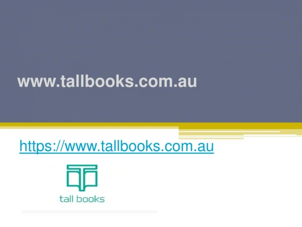 www.tallbooks.com.au