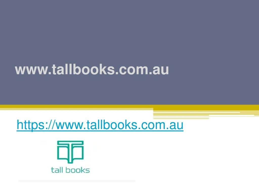 www tallbooks com au