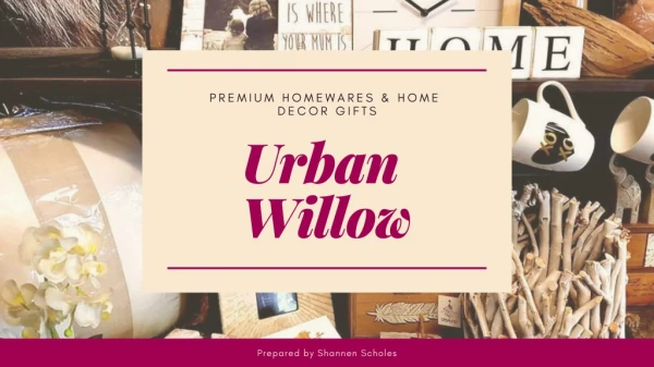 Online Shop of Premium Homewares & Home Decor Gifts - Urban Willow