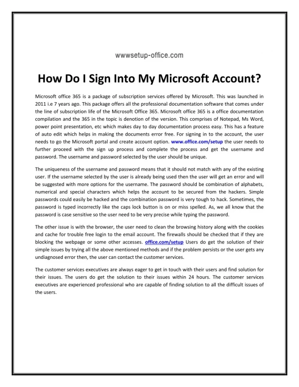 How Do I Sign Into My Microsoft Account?