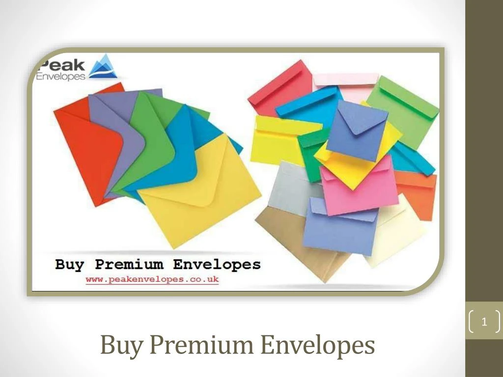 buy premium envelopes