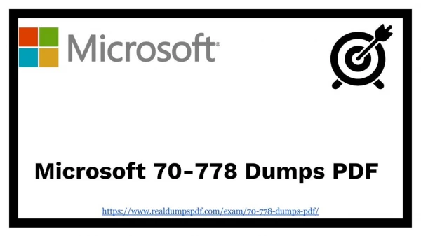 Microsoft 70-778 Dumps pdf | Learn And Get 90% Score