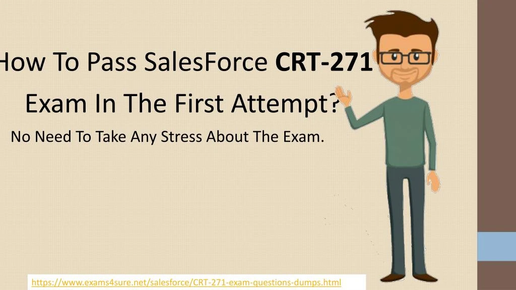 how to pass salesforce crt 271 exam in the first