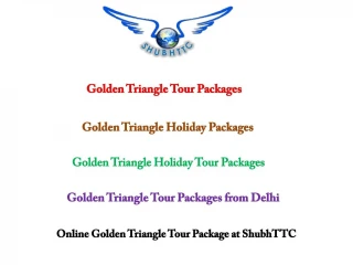 Fantastic Option to Explore India Golden Triangle Holiday Tour Packages - slide 1