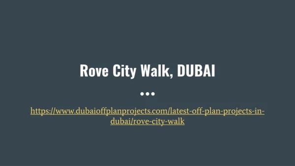 Rove Hotel City Walk, Dubai