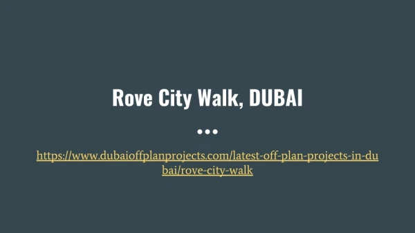 rove city walk dubai