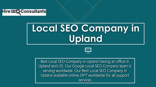 Local SEO Company in Upland