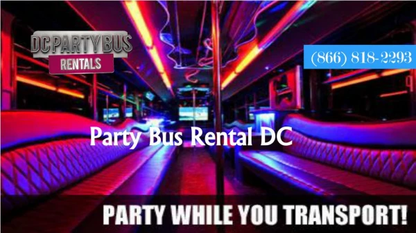 Party Bus Rental Washington DC