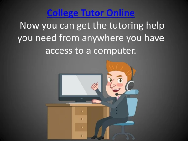 Get College Writing Tutor Service By Experts
