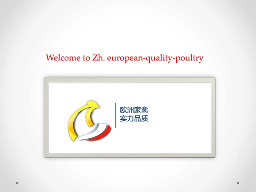 welcome to zh european quality poultry