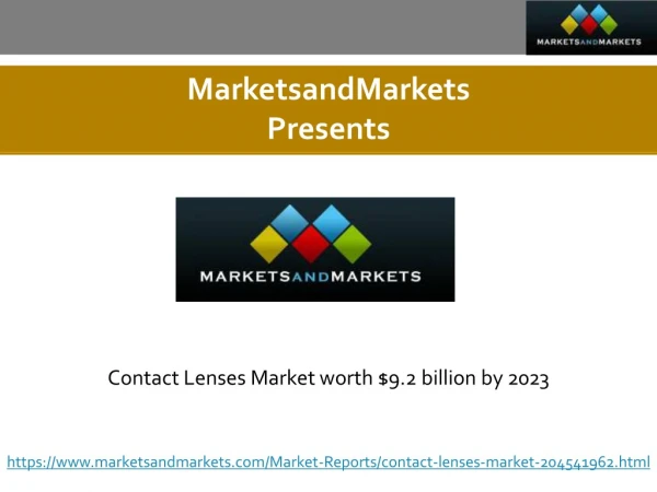 Contact Lenses Market by Model (Daily Wear, Extended Wear)