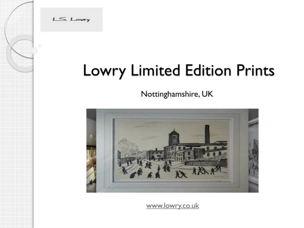 Lowry Limited Edition Prints in stock at Cornwater Gallery