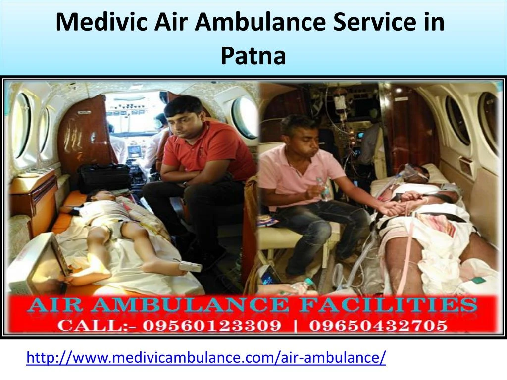 medivic air ambulance service in patna
