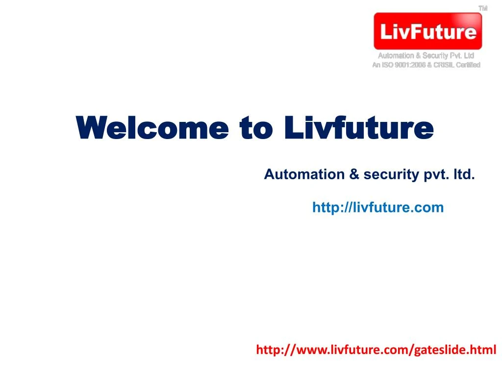 welcome to livfuture