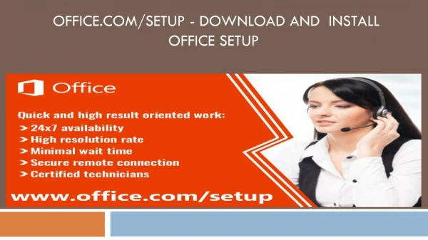 office.com/setup | Download and Install Office 2019/365 on your PC