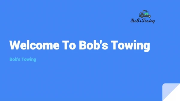 Towing Oklahoma City OK | Bobstowinginc