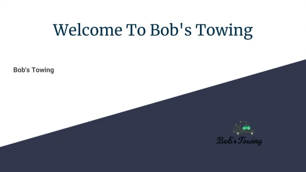Towing Oklahoma City OK | Bobstowinginc