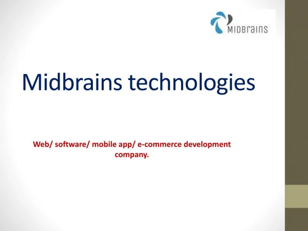 Web design & development company in pune - Midbrains technologies