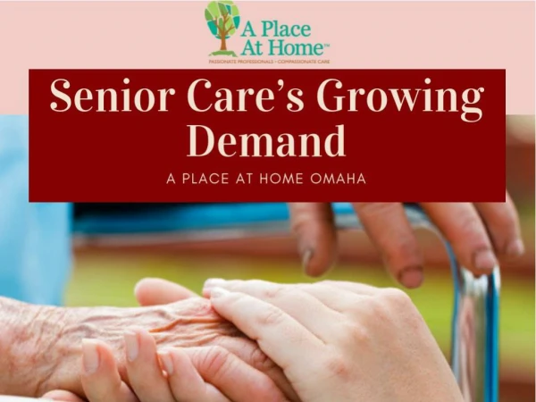 The Growing Demand For Senior Care Franchise | A Place At Home Omaha