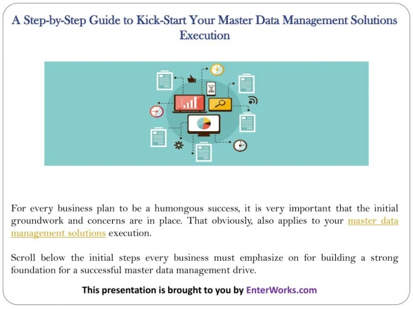 A Step-by-Step Guide to Kick-Start Your Master Data Management Solutions Execution