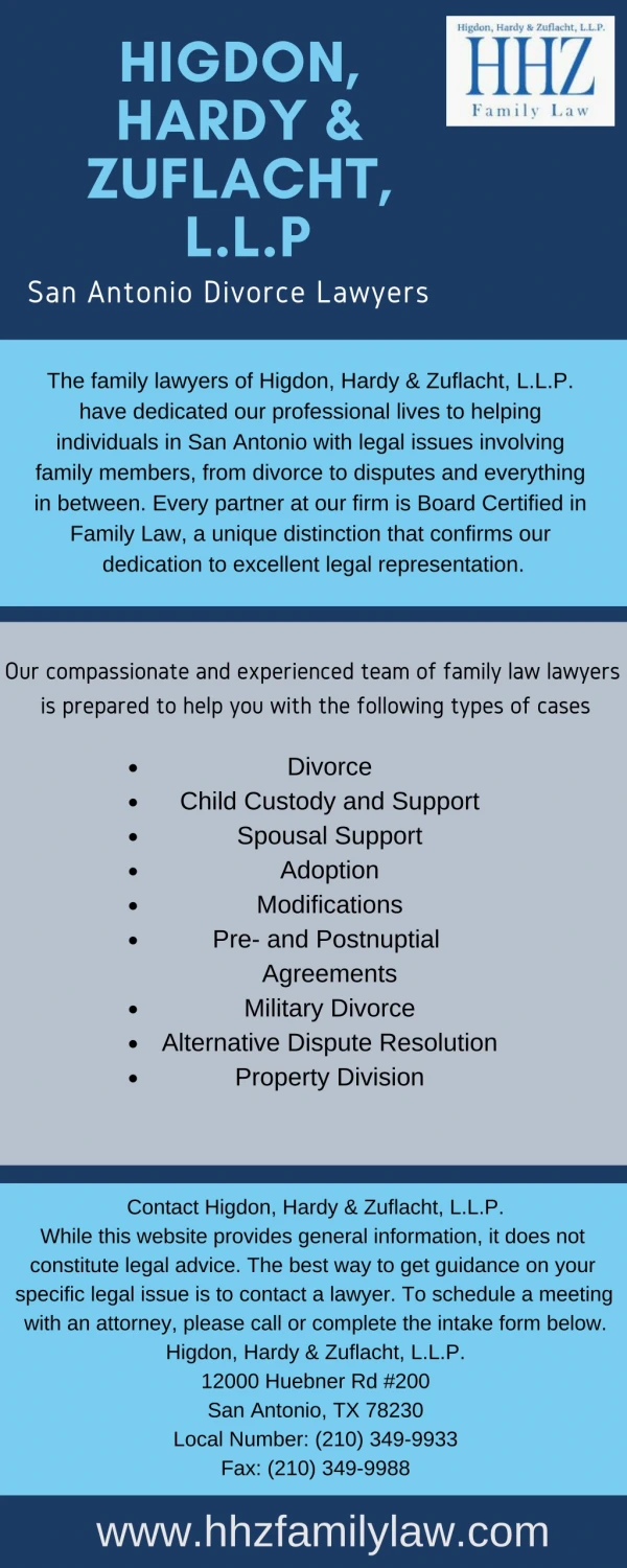 San Antonio Family Law Lawyers