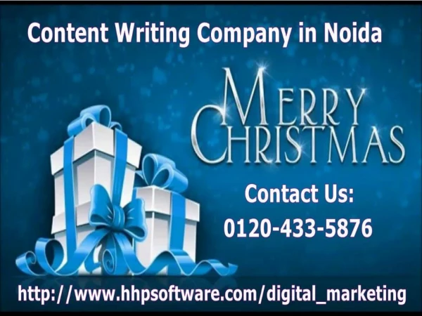 What do you understand by Content Writing Company in Noida 0120-433-5876